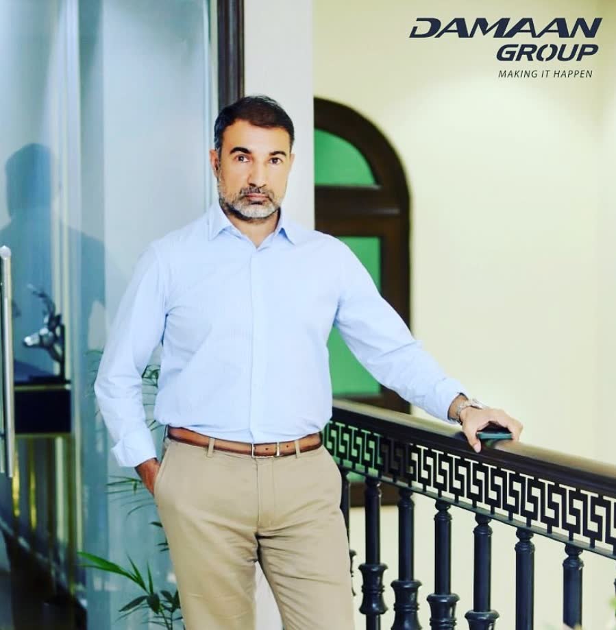 Shaid Luqman – Chairman, Damaan Group Shaid Luqman (Shahid Luqman), Chairman of Damaan Group, at the Damaan Group office in Lahore